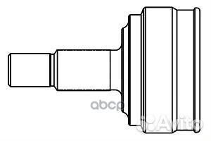 Шрус audi A2/skoda/VW polo IV-V 1.2-1.9SDI 99