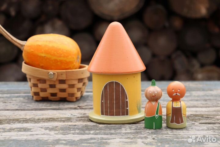 Деревянные домики, игрушки. Зубная фея.Сортеры