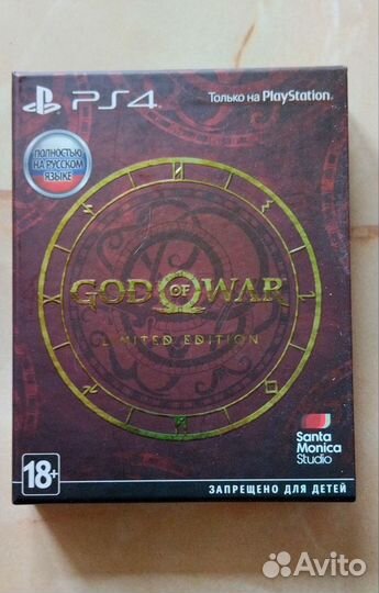 God of war 2018 ps4 limited edition.Steelbook