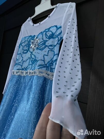 Платье Эльзы Холодное сердце 122, 128 новое