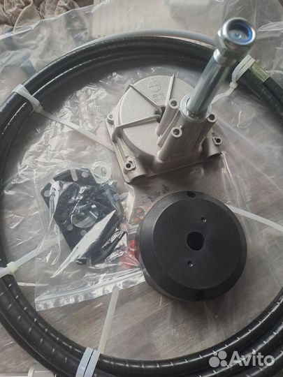 Рулевое управление на лодку