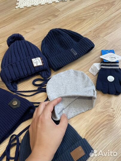 Шапка детская на мальчика