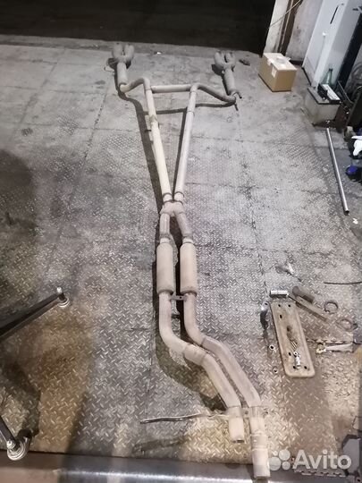 Выхлопная система (прямоток) BMW e60