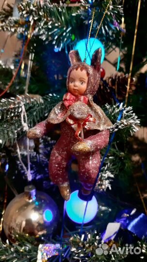 Ватная игрушка Зайчик