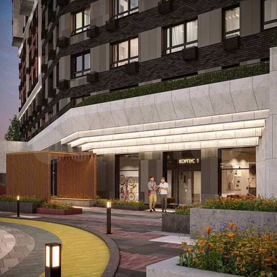 Квартира-студия, 24,9 м², 9/22 эт.