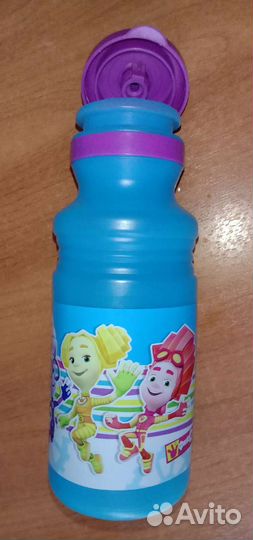 Спортивная бутылка 500мл. Фиксики