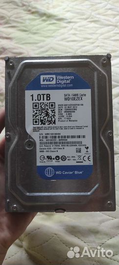 Жесткий диск 1 тб wd