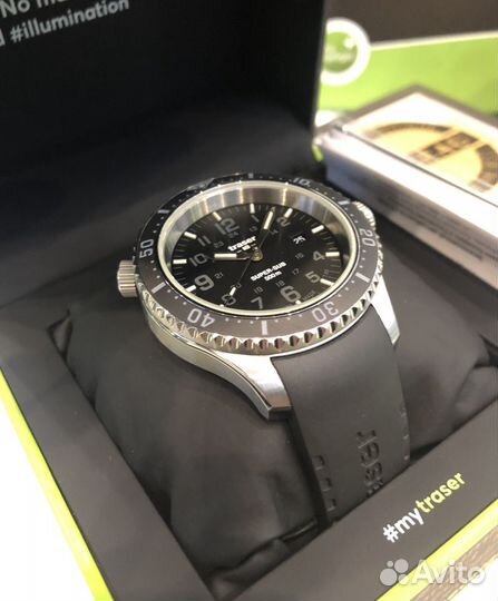 Traser P67 Super Sub 500M Black 46mm