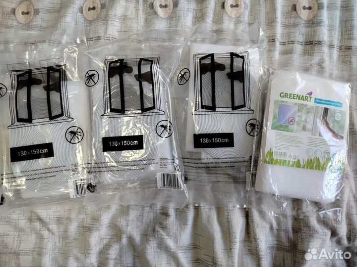 Москитные сетки 4 шт