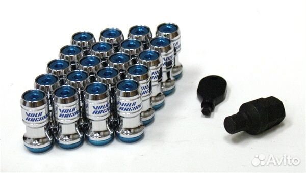 Гайки Volk Racing M12x1.5 (Синий)