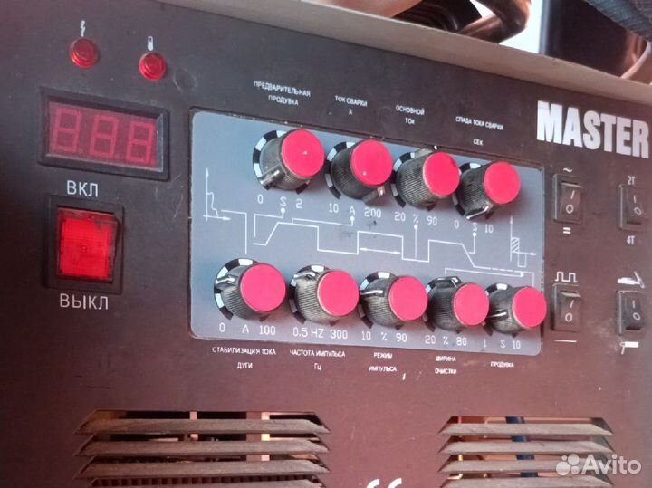 Сварочный аппарат master TIG 200 AS/DS