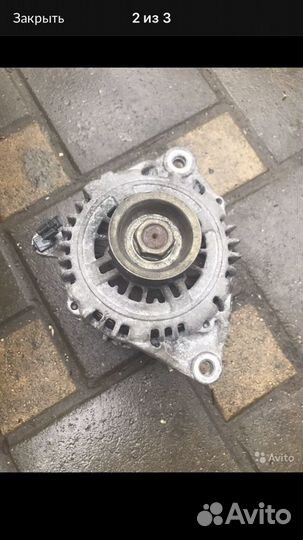 Генератор на Nissan Sanni