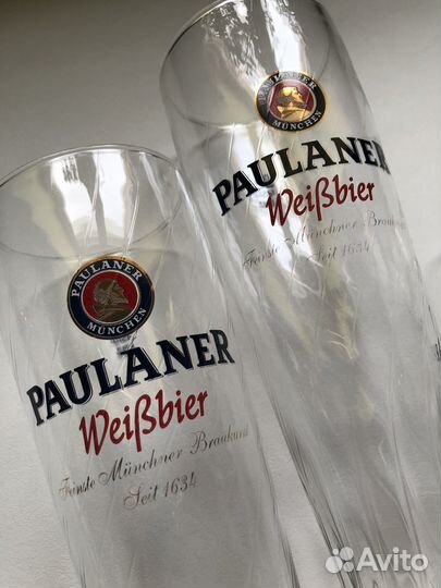 Бокал Paulaner 4 шт