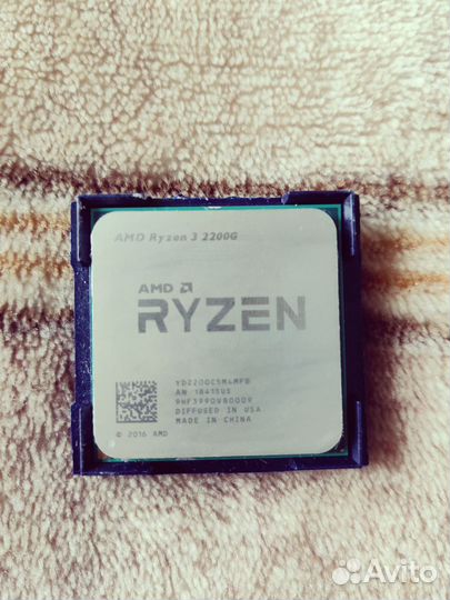 Процессор AMD ryzen 3 2200G