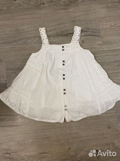 Блузка на бретелях для девочки Next 116