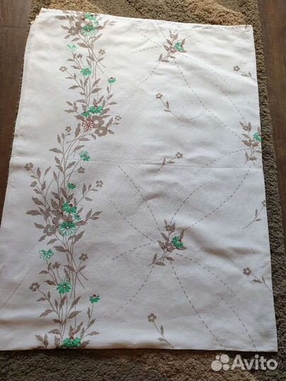 Скатерть и полотенце лён СССР