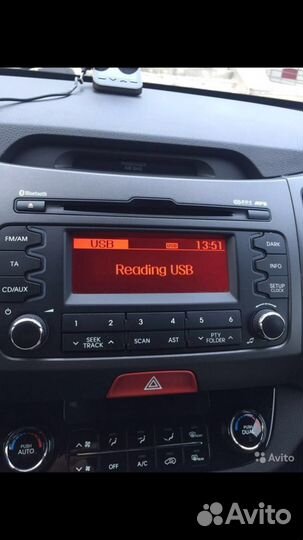 Авто магнитола оригинал Kia Sportage 3