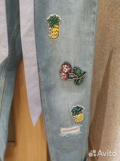 Джинсы для девочки новые