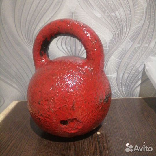 Гиря 16 кг бу СССР