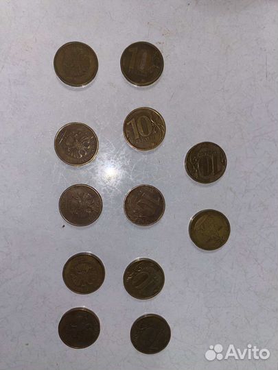 Монеты 10руб 2012г