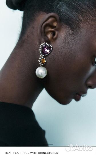 Украшения Zara коллекция 2024 серьги