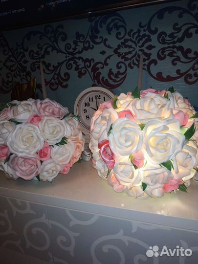 Букет светильник