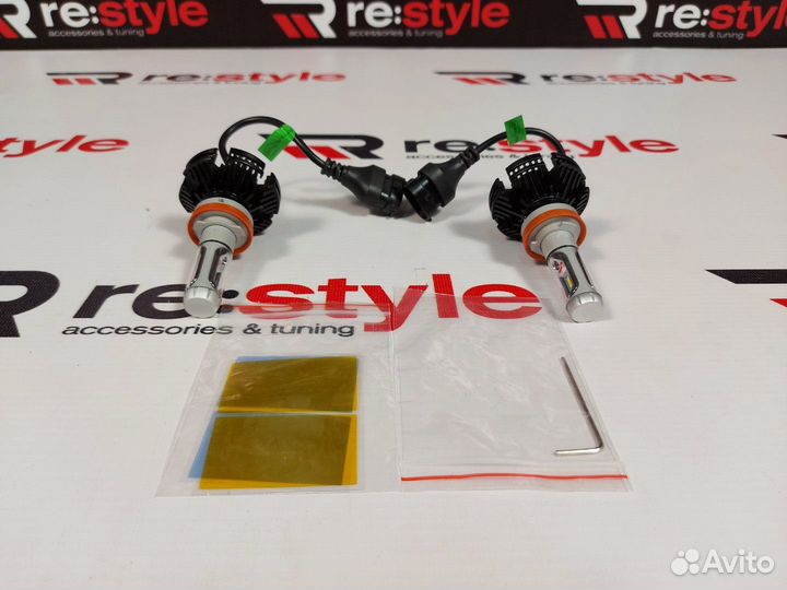 Лампы H11 LED 6000 LM X3 D2321