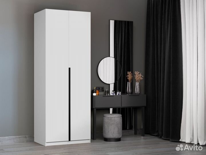 Шкаф Локер 80 см. (белый)