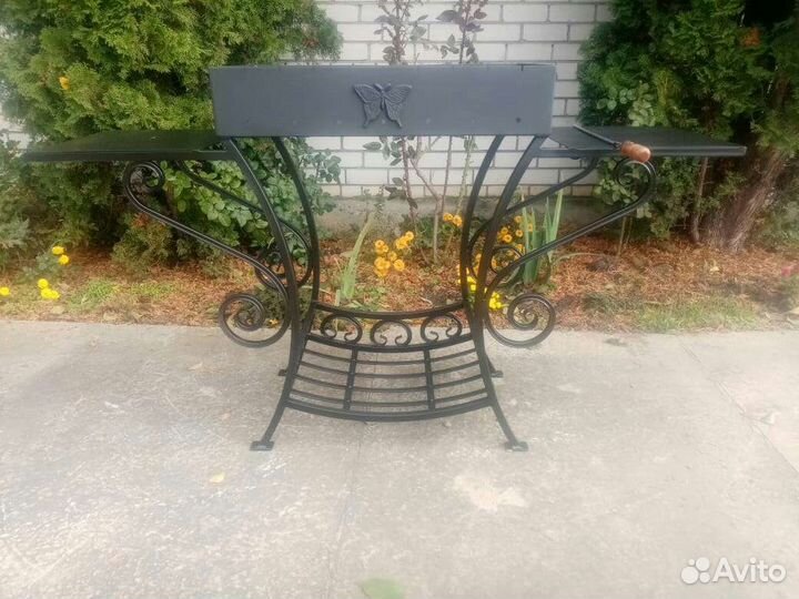 Мангал с полками