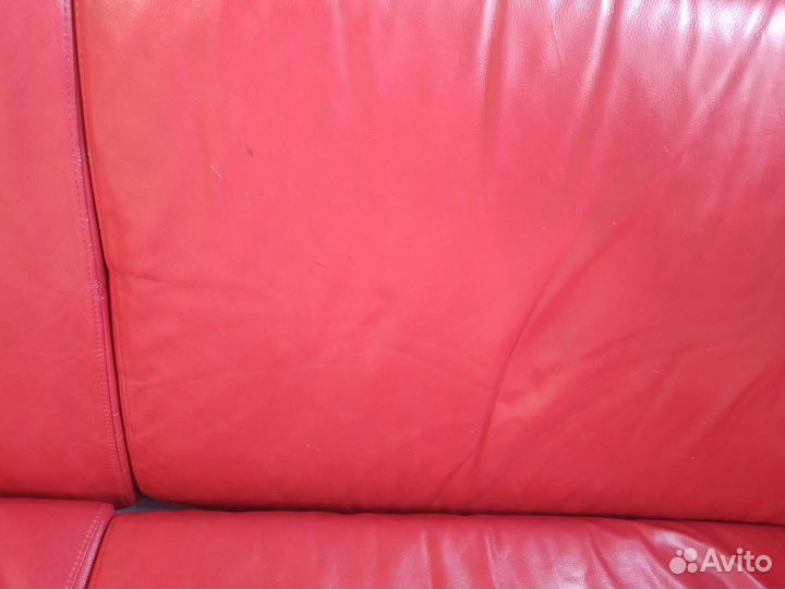 Кожаный диван раскладной