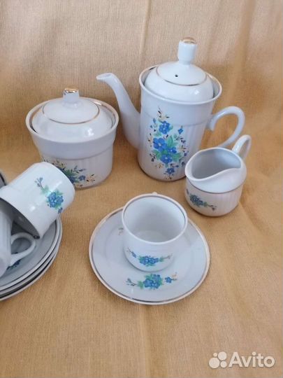 Кофейный сервиз СССР хайта