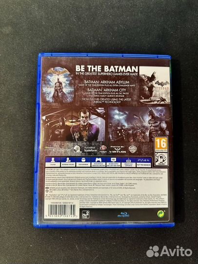 Batman Return to Arkham ps4