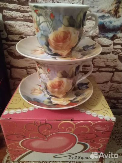 Новый чайный набор для двоих