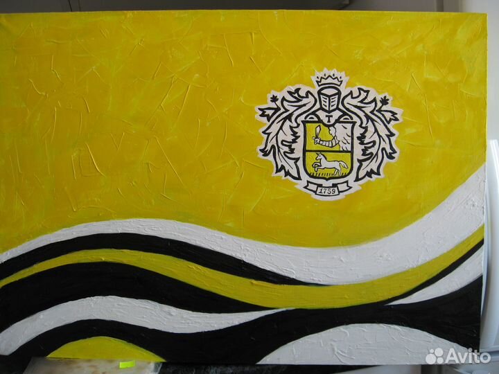 Нарисую картину с логотипом компании