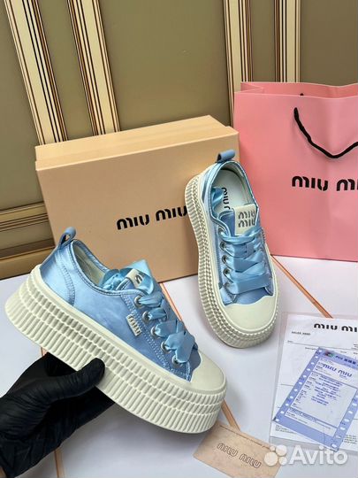 Кеды женские MIU MIU