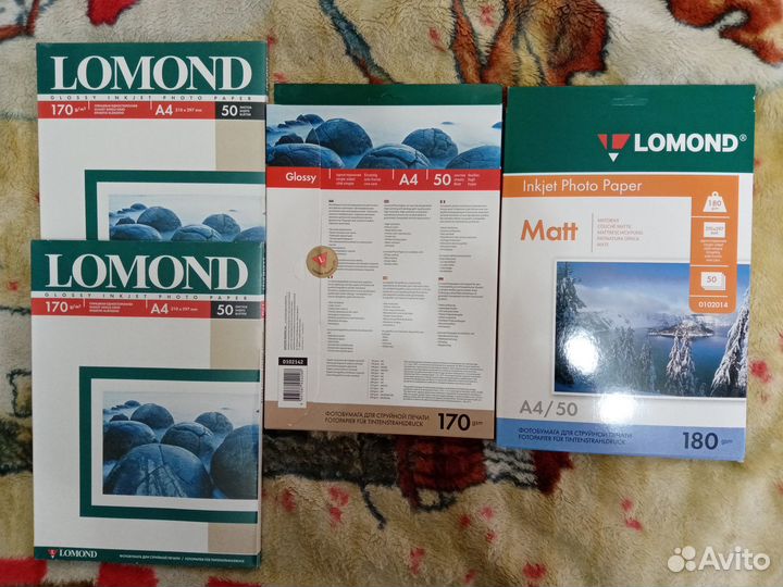 Фотобумага А4