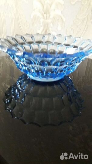 Салатник ссср,цветное стекло