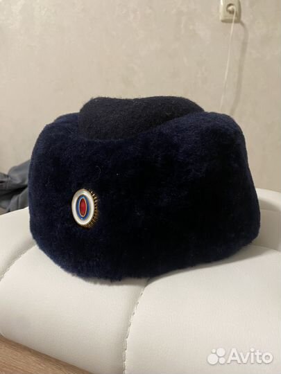 Зимняя шапка мвд женская