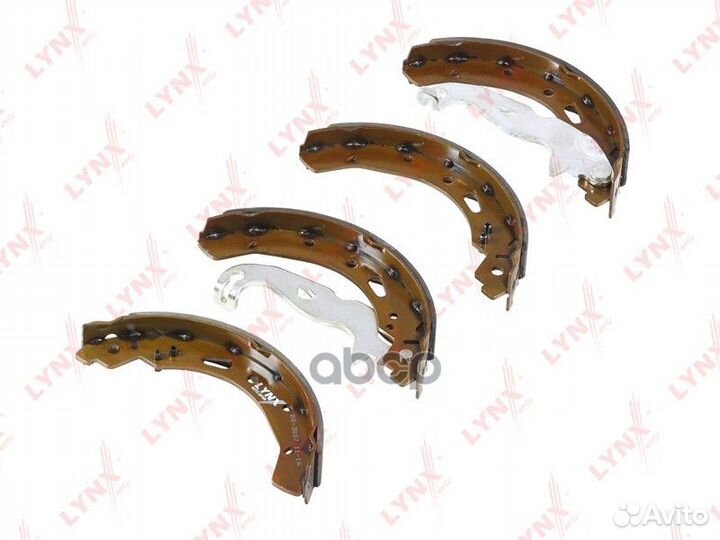 Колодки тормозные барабанные зад BS3007 LYN