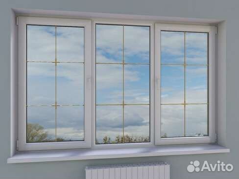 Пластиковые окна на дачу и в дом с отделкой