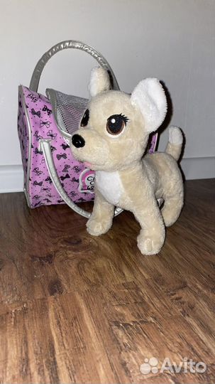 Собачка в сумочке игрушка