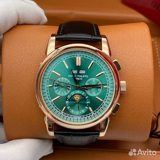 Часы Patek Philippe gold green