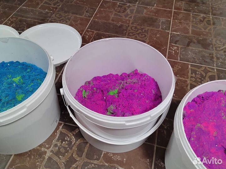 Кинетический песок некондиция