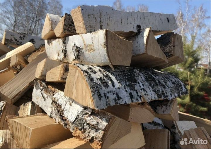 Дрова березовые дубовые осиновые колотые