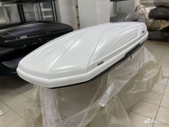 Автобокс Voyage X 500л 218см цвет Белый матовый