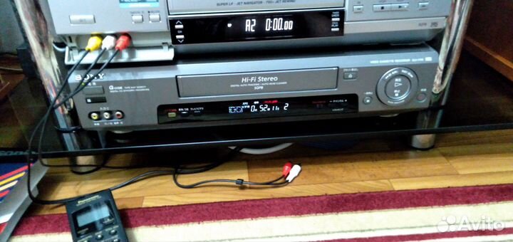 Видеомагнитофон sony slv-fx3 HI-FI стерео