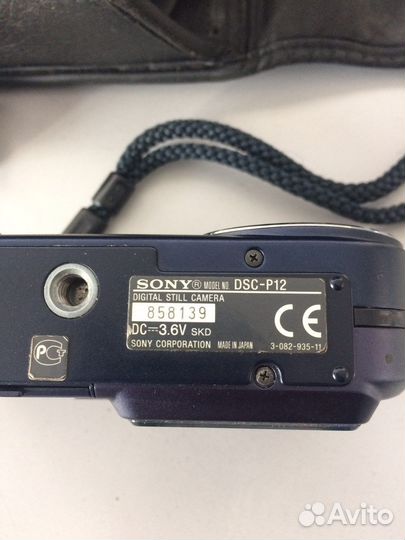 Компактный фотоаппарат sony cyber shot