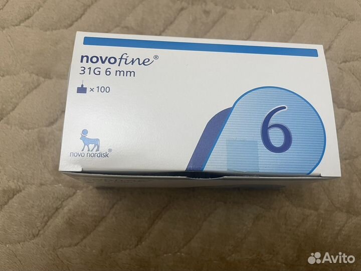 Иглы для шприц ручек 6mm