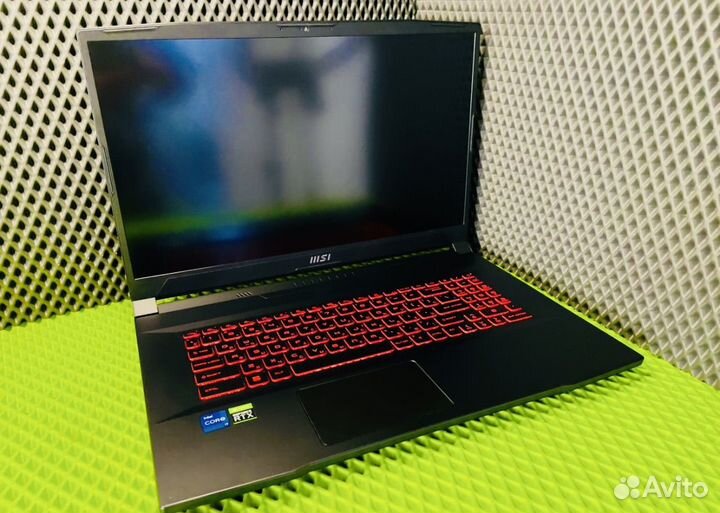 Игровой Ноутбук 17.3 MSI i7-11th/RTX3060