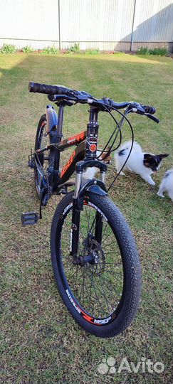 Велосипед подростковый алюминиевый 24 бу